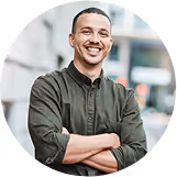 James K. — stretch tent customer review portrait